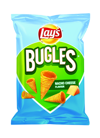 lays bugles nacho cheese 24x30gr