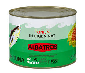 albatros tonijn in eigen nat 1750gr