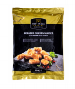 TOP-TABLE CHICKEN NUGGETS BATTERED PREFRIE 2X2,5KG (1024251)
