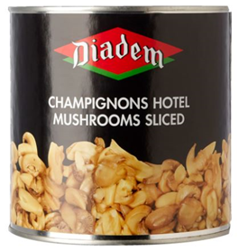 Diadem champignon schijfjes 3kg