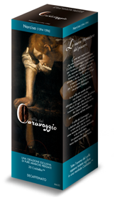 caravaggio coffee pods decaffeinato 100% arabica 20st