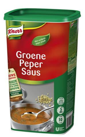 knorr groene peper saus 1.2kg