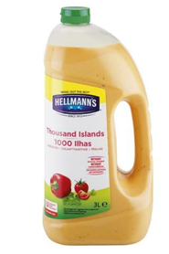 HELLMANNS DRESSING TH. ISLANDS 3 L