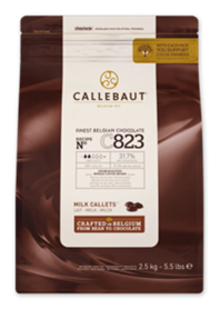 CALLEBAUT CHOCOLADE PASTILLES MELK 2.5 KG