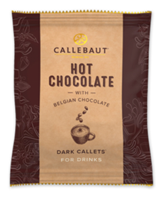 callebaut hot chocolate dark 25st
