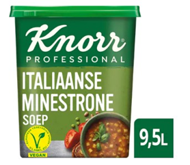 Knorr Italiaanse minestrone soep 1.045kg 9.5L