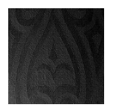 Duni servetten elegance lily zwart 48/48 40st (168453)