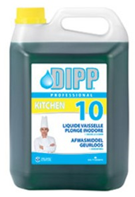 DIPP 10 AFWASMIDDEL GEURLOOS 5L