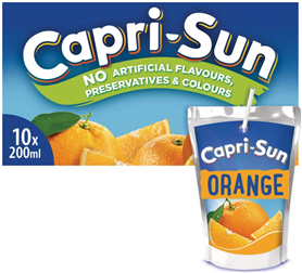 Capri sun orange 40x20cl