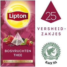 Lipton exclusive selction bosvruchten thee 25st