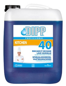 Dipp (40) spoelglansmiddel vaatwaschine 10l